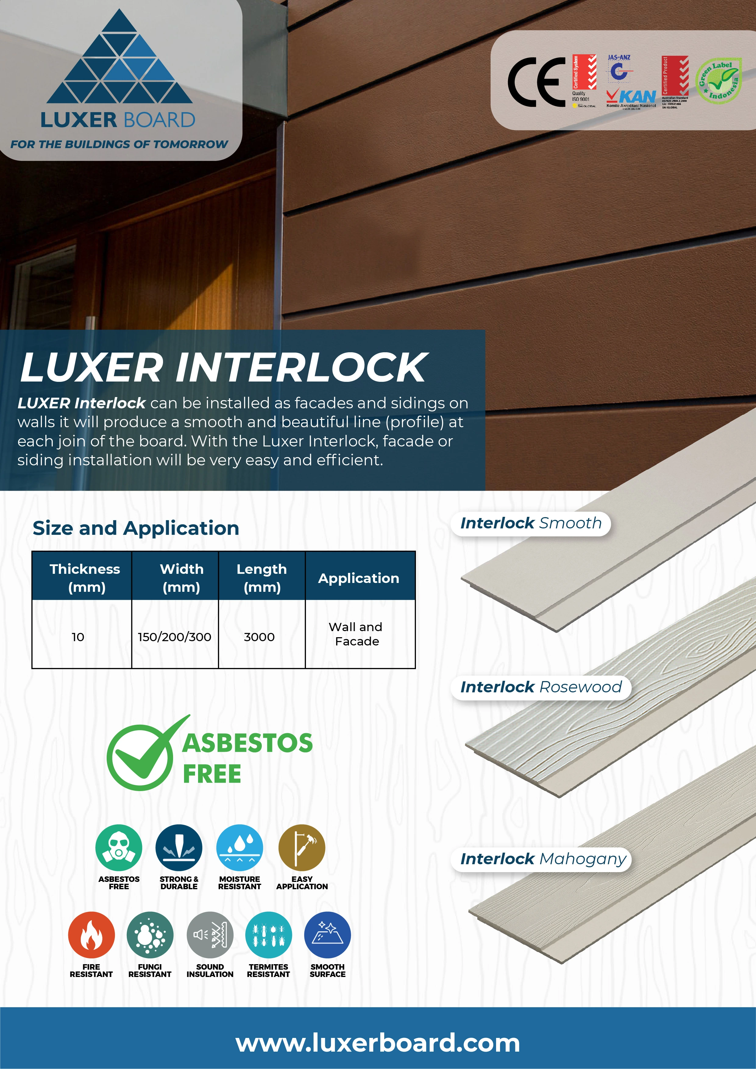 Cover Luxer Interlock Catalogue